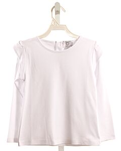 THE PROPER PEONY  WHITE    KNIT LS SHIRT