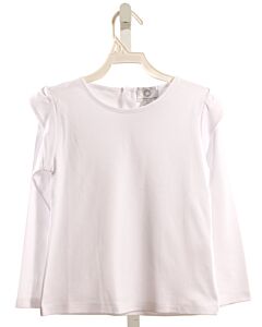 THE PROPER PEONY  WHITE    KNIT LS SHIRT