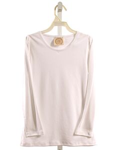 THE BEAUFORT BONNET COMPANY  WHITE    KNIT LS SHIRT