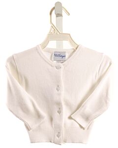 JULIUS BERGER  WHITE KNIT   CARDIGAN