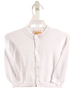 THE BEAUFORT BONNET COMPANY  WHITE KNIT   CARDIGAN