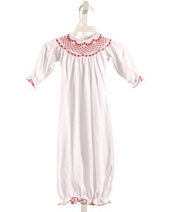 THE BEAUFORT BONNET COMPANY  WHITE KNIT   LAYETTE WITH PICOT STITCHING