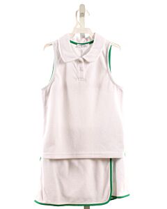 MINNOW  WHITE TERRY CLOTH   2-PIECE OUTFIT