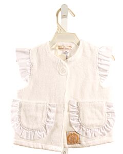 THE BEAUFORT BONNET COMPANY  WHITE TERRY CLOTH   COVER UP