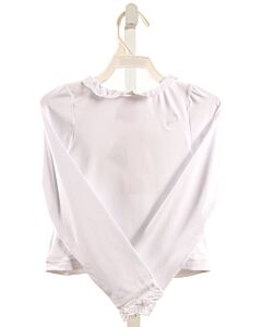 THE BEAUFORT BONNET COMPANY  WHITE    RASH GUARD WITH EYELET TRIM