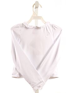 THE BEAUFORT BONNET COMPANY  WHITE    RASH GUARD WITH EYELET TRIM
