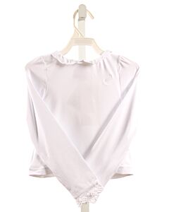 THE BEAUFORT BONNET COMPANY  WHITE    RASH GUARD WITH EYELET TRIM