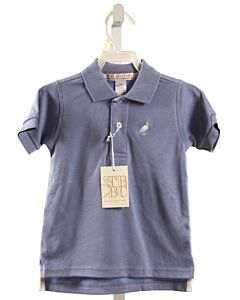 THE BEAUFORT BONNET COMPANY  BLUE    KNIT SS SHIRT