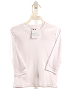 BLANKE BOUTIQUE  WHITE    KNIT LS SHIRT
