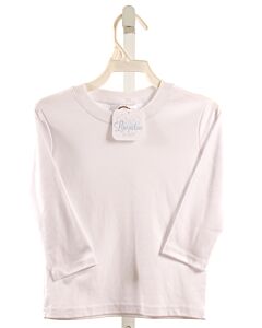 BLANKE BOUTIQUE  WHITE    KNIT LS SHIRT