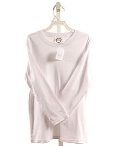BLANKE BOUTIQUE  WHITE    KNIT LS SHIRT