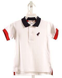 THE BEAUFORT BONNET COMPANY  WHITE    KNIT SS SHIRT