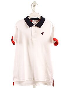 THE BEAUFORT BONNET COMPANY  WHITE    KNIT SS SHIRT
