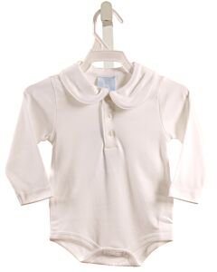 BELLA BLISS  WHITE    KNIT LS SHIRT