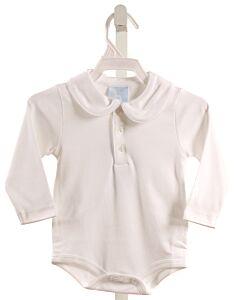 BELLA BLISS  WHITE    KNIT LS SHIRT