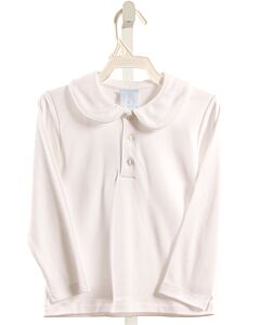 BELLA BLISS  WHITE    KNIT LS SHIRT