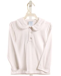 BELLA BLISS  WHITE    KNIT LS SHIRT