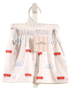 JAMES & LOTTIE  RED KNIT   SHORTS