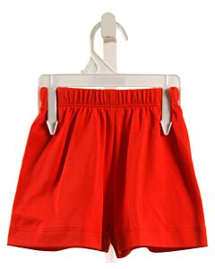JAMES & LOTTIE  RED KNIT   SHORTS