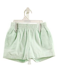 THE BEAUFORT BONNET COMPANY  MINT SEERSUCKER STRIPED  SHORTS