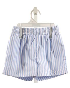 THE BEAUFORT BONNET COMPANY  BLUE  STRIPED  SWIM TRUNKS