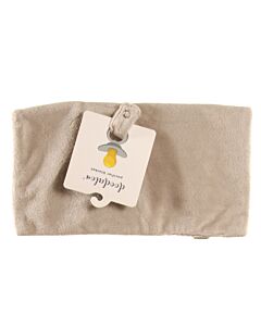 DOODALOU  GRAY VELOUR   BLANKET
