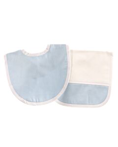 ROYALTY  BLUE PIQUE   BIB