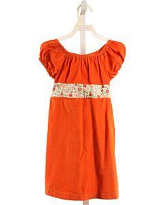 BELLA BLISS  ORANGE CORDUROY   DRESS