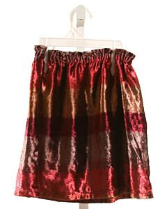 PEEK  MULTI-COLOR VELVET   SKIRT