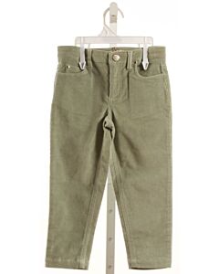 PETITE LUCETTE  GREEN CORDUROY   PANTS