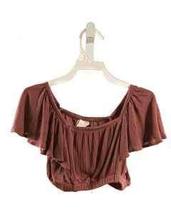 THE WOODS  PURPLE    KNIT SS SHIRT