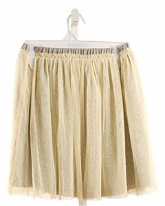 TEA  YELLOW SWISS DOT   SKIRT