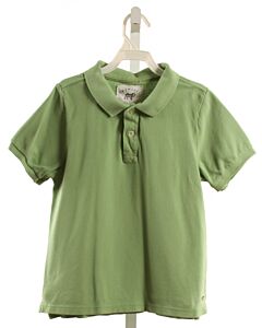 CREWCUTS  GREEN    KNIT SS SHIRT