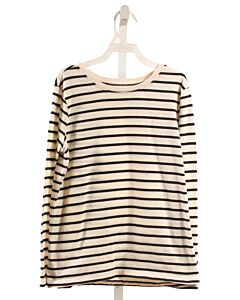 TEA  BLACK  STRIPED  KNIT LS SHIRT