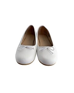 ELEPHANTITO WHITE FLATS *NEW WITHOUT TAG *NWT SIZE CHILD 4