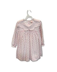 CECIL & LOU  RED  SWISS DOT  SHIRT-LS