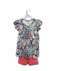 ADORABLE SWEETNESS  BLUE  FLORAL  2-PIECE OUTFIT