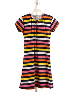 TOOBY DOO  MULTI-COLOR  STRIPED  RASH GUARD