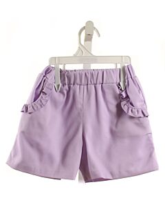 ZUCCINI  LAVENDER    SHORTS WITH RUFFLE