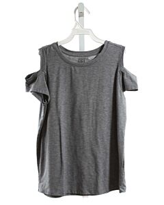 ATHLETA GIRL  GRAY    KNIT SS SHIRT