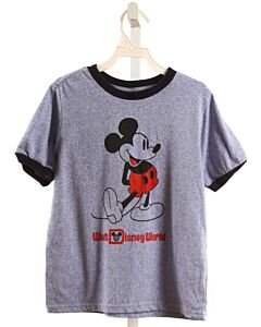 DISNEY  BLUE   PRINTED DESIGN T-SHIRT