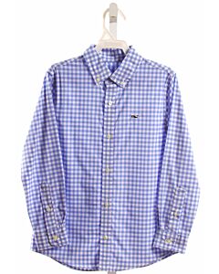VINEYARD VINES  LT BLUE  GINGHAM  DRESS SHIRT