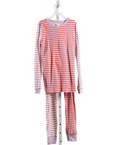 CREWCUTS  PURPLE  STRIPED  LOUNGEWEAR