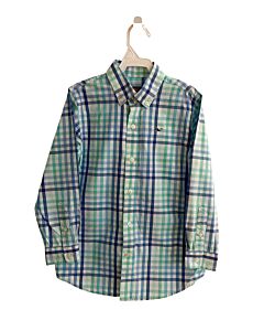 VINEYARD VINES  BLUE  PLAID  DRESS SHIRT