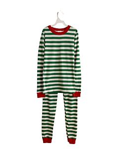 HANNA ANDERSSON  GREEN  STRIPED  LOUNGEWEAR
