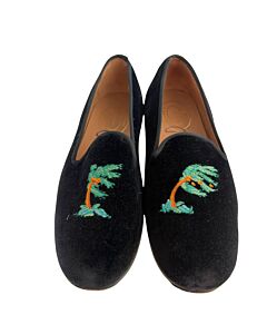 STUBBS & WOOTON BLACK FLATS *EU SIZE 34 *EUC SIZE CHILD 2.5