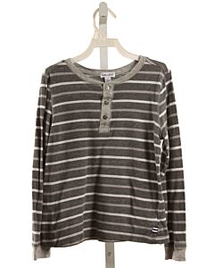 SPLENDID  GRAY  STRIPED  KNIT LS SHIRT