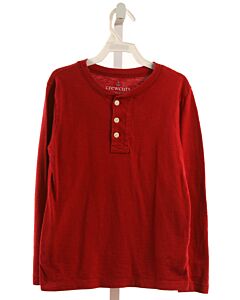 CREWCUTS  RED    KNIT LS SHIRT