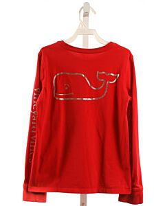 VINEYARD VINES  RED    KNIT LS SHIRT