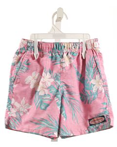 VINEYARD VINES  PINK  FLORAL  SWIM TRUNKS